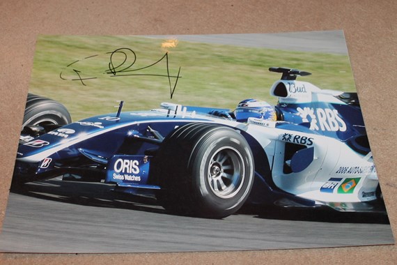 NICO ROSBERG SIGNED PICTURE