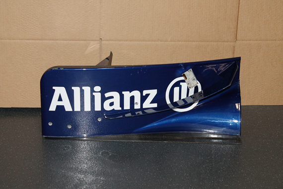2002 FRONT WING END PLATE