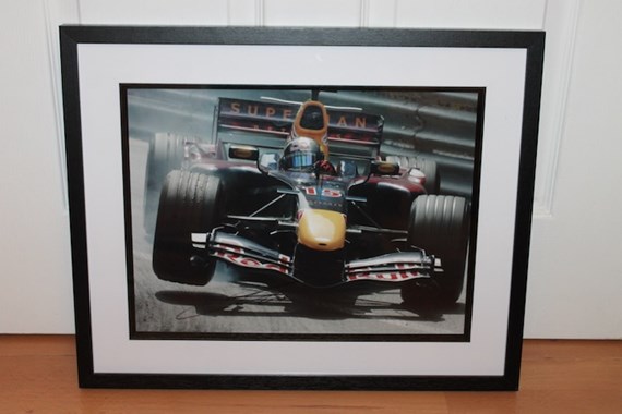 CHRISTIAN KLEIN SIGNED RED BULL PICTURE