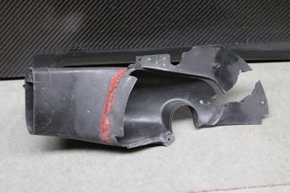 FORCE INDIA LH BRAKE AIR DUCT